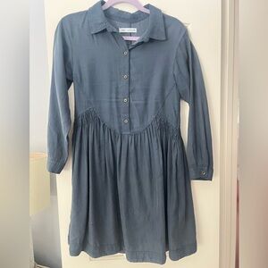 Zara Girls Blue/Gray  Dress